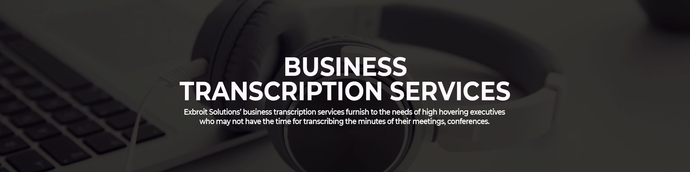 Business Transcription Service