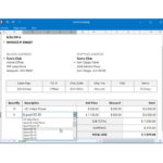 Purchase Invoice Order Data Entry Service