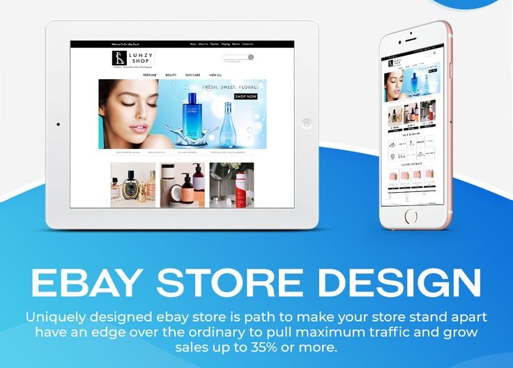 eBay store design service