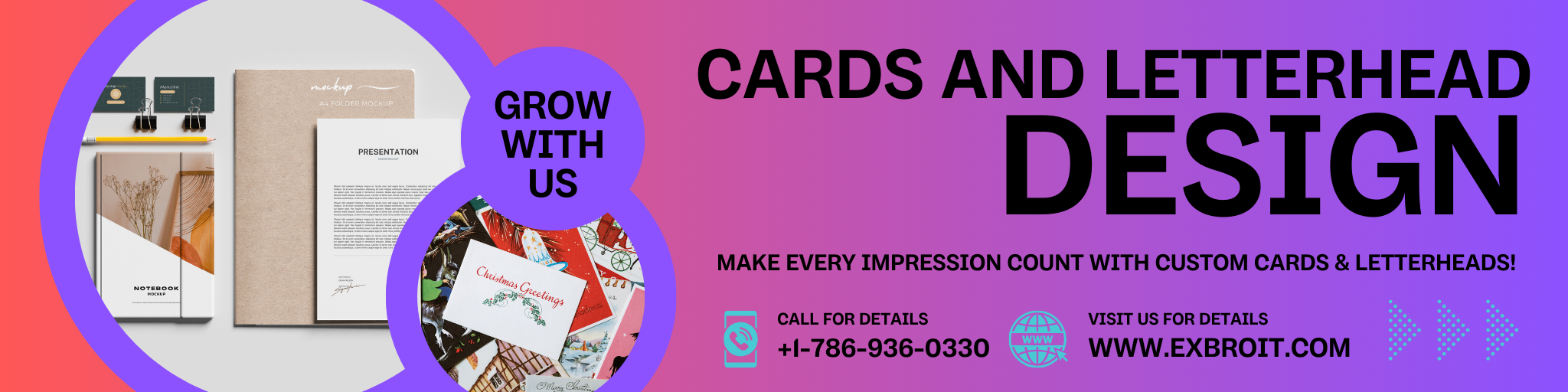 Cards And Letterhead Design Service