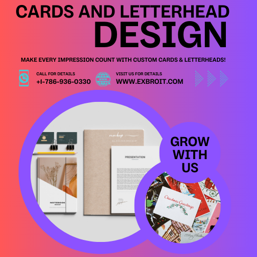 Cards And Letterhead Design Service