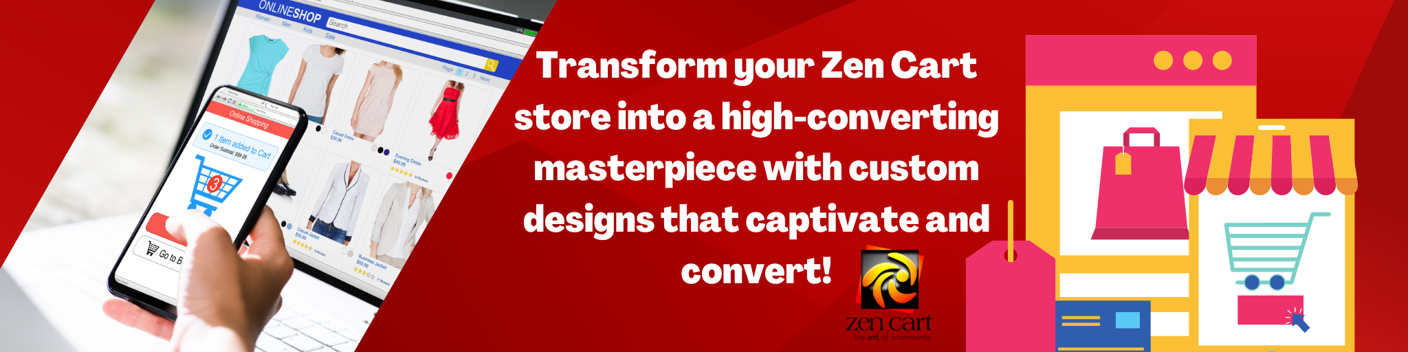 Zen Cart Store Design Service