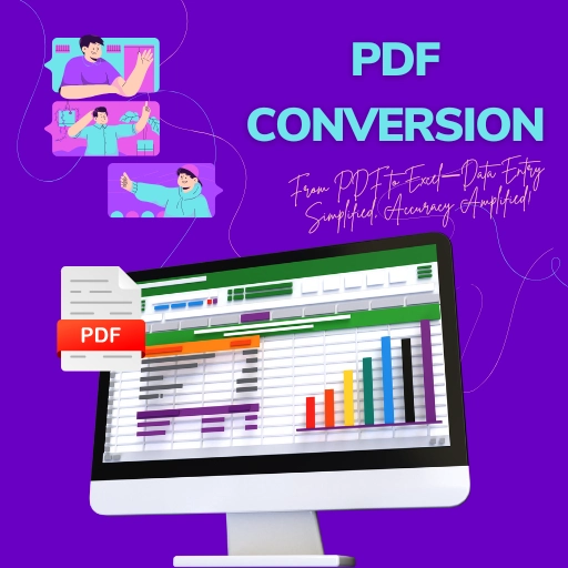 PDF to Excel Data Entry Service